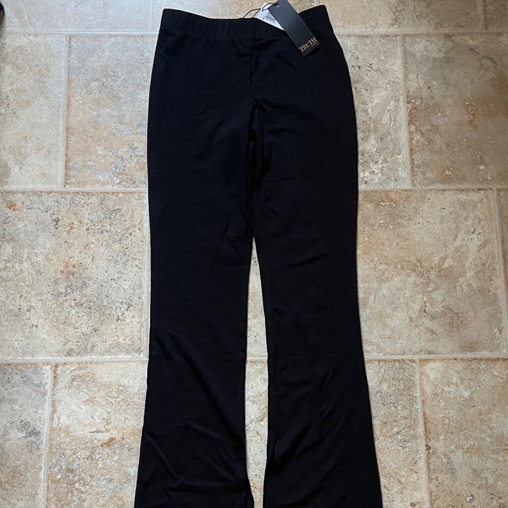 Truth by Republic Black Flare Cut Pants
